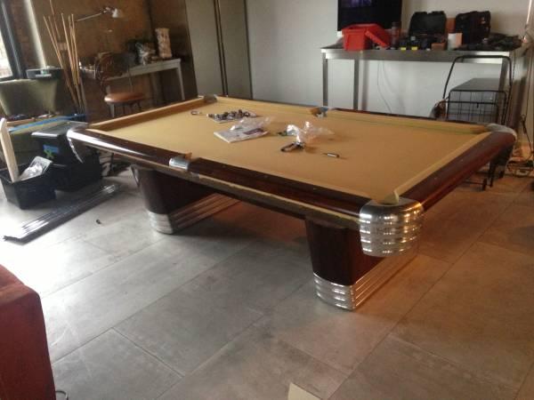 Pool Table Move - Recover - Rerubber