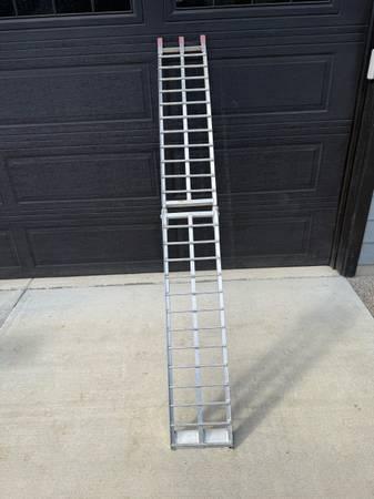 7’ Folding Aluminum Motorcycle Ramp