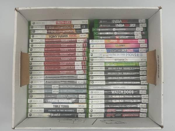 HUGE Xbox Game Lot! 50+ Xbox, Xbox 360 & Xbox One Games | Ghost Recon,