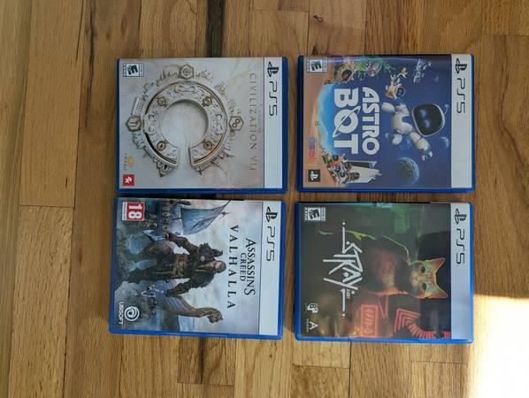 Lot of 4 PS5 Games