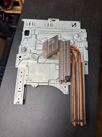 PS5 Heatsink with Copper Heat Pipes
