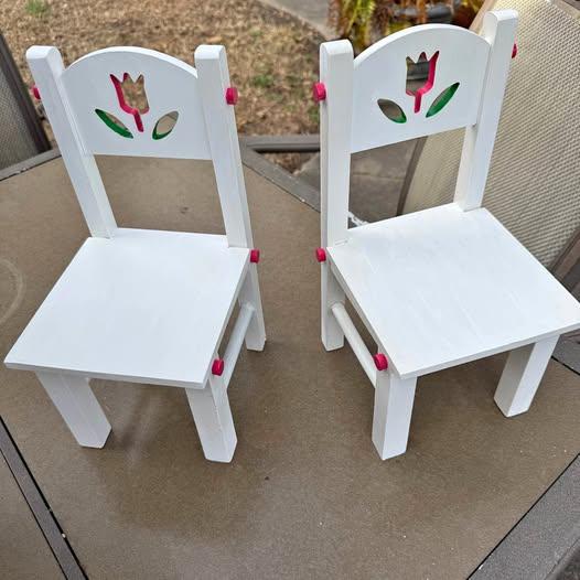 Pair of Doll Chairs