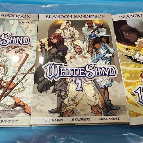 White sand Brandon Sanderson books