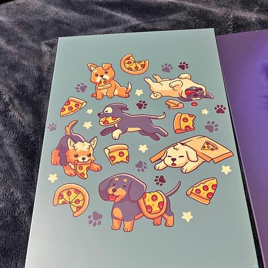 Displates: Metal posters of space, cats, etc.