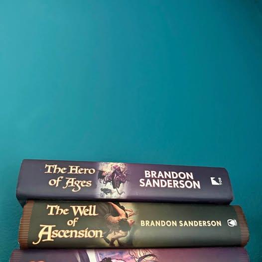 Trio of Brandon Sanderson