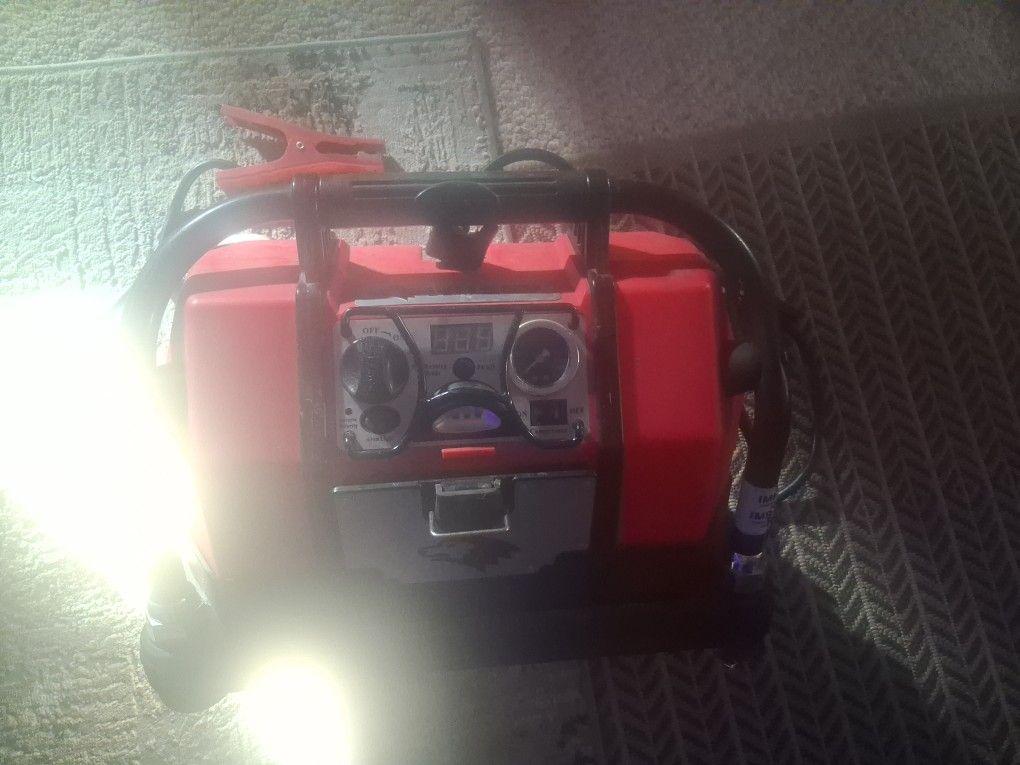 Husky 3&1 jumper box& air compressor