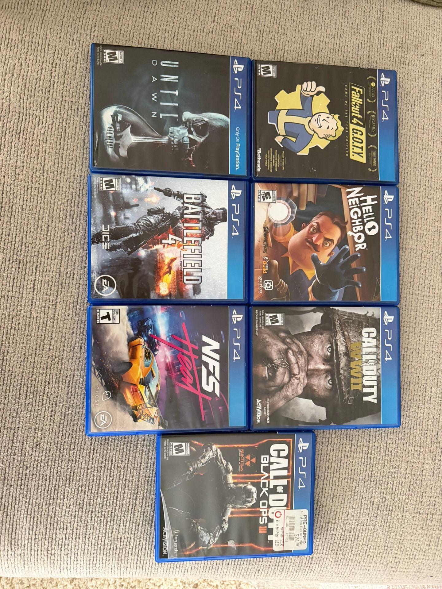 PlayStation 4 Games