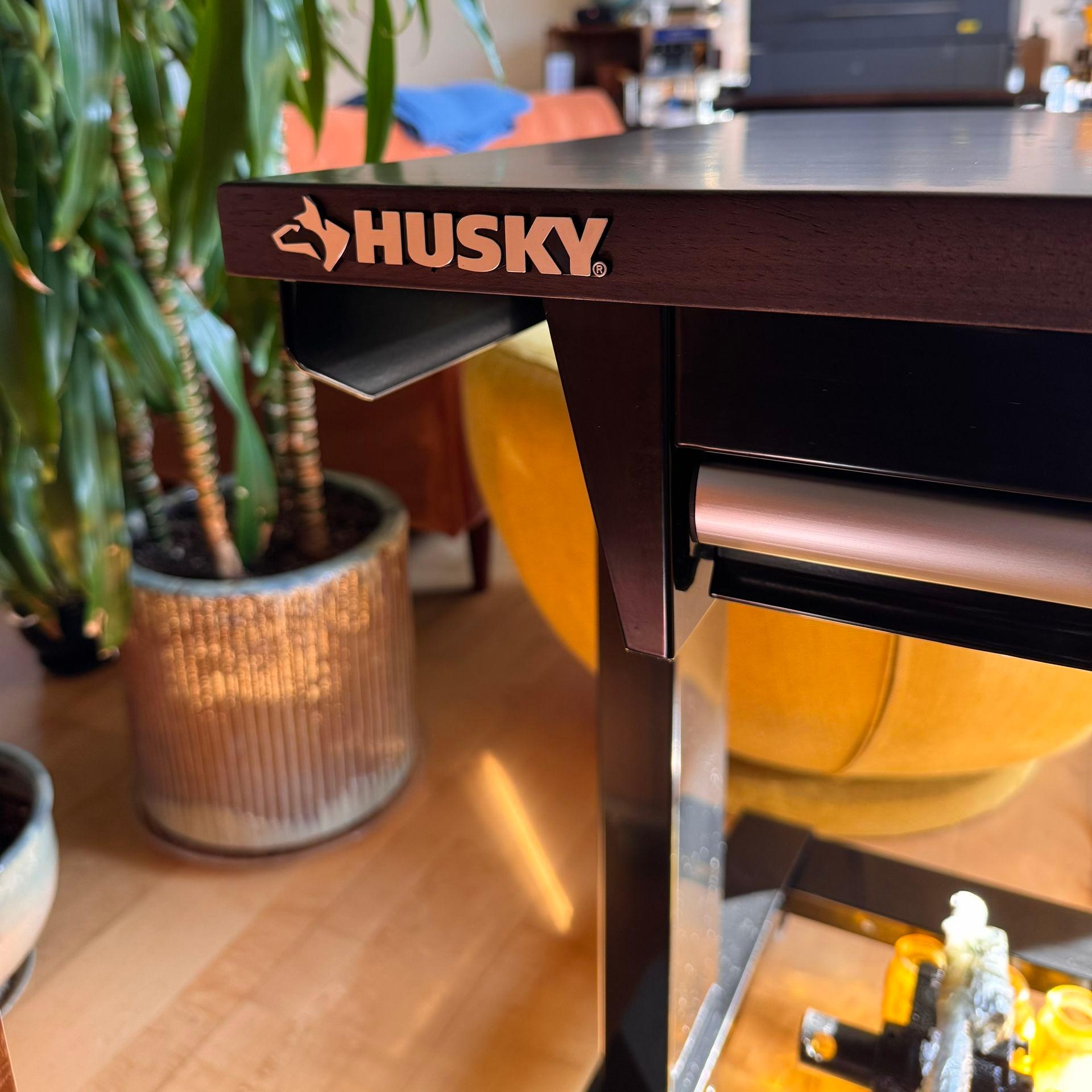 Husky 52in Adjustable Height Workbench
