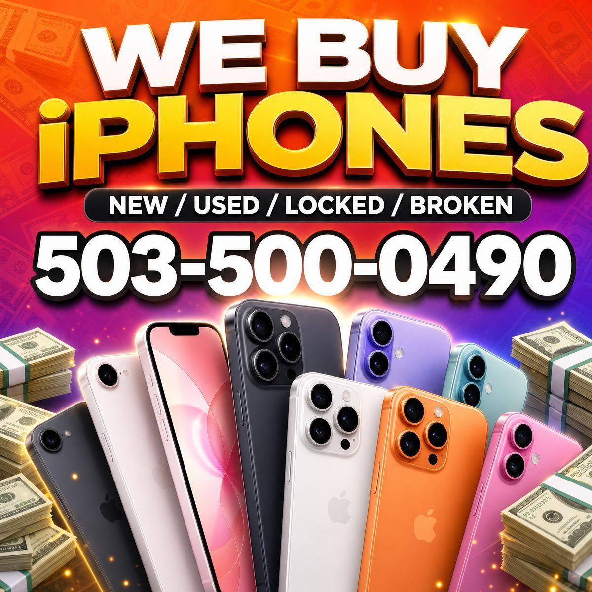 IPhone buyer cash for iPhones iPhone 17 Pro Max iPhone 16 Pro iPhone 17 air M5 MacBook M4 iPad Samsung Galaxy cash now we buy phones