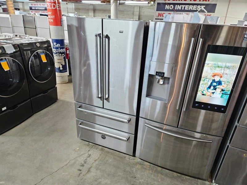 Blow Out Sale Warehouse Full Of Nice Lightly Used Washer Dryer Refrigerator Oven Stove Stackable Free Warranty Samsung GE WHIRLPOOL LG BOSH KENMORE