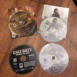 PLAYSTATION 3. Variety Video Games. GOD OF WAR COLLECTION. CALL OF DUTY WORLD OF WAR. DARKSIDERS. PRINCE OF PERSIA.