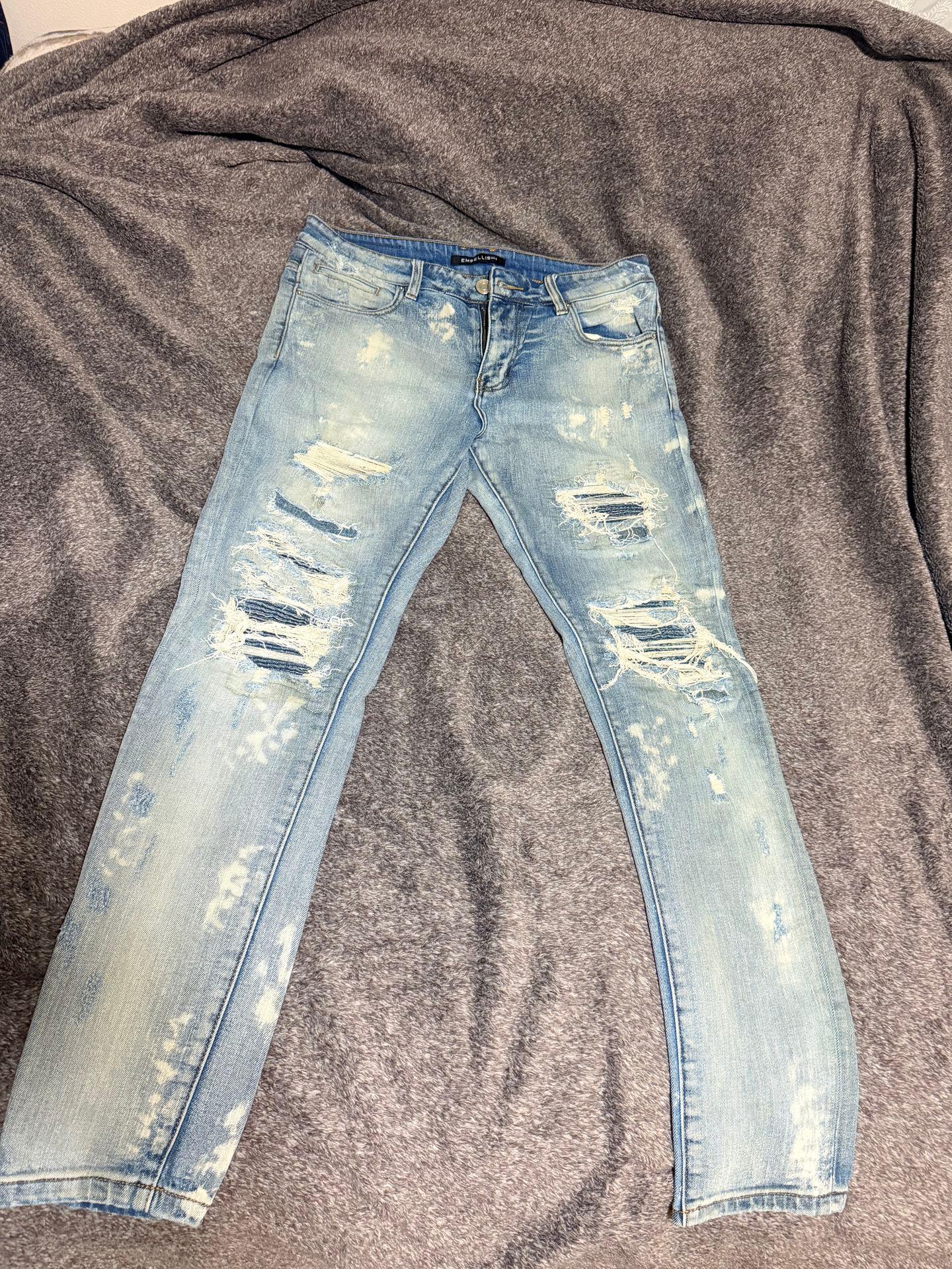 Light wash Denim skinny jeans size 32