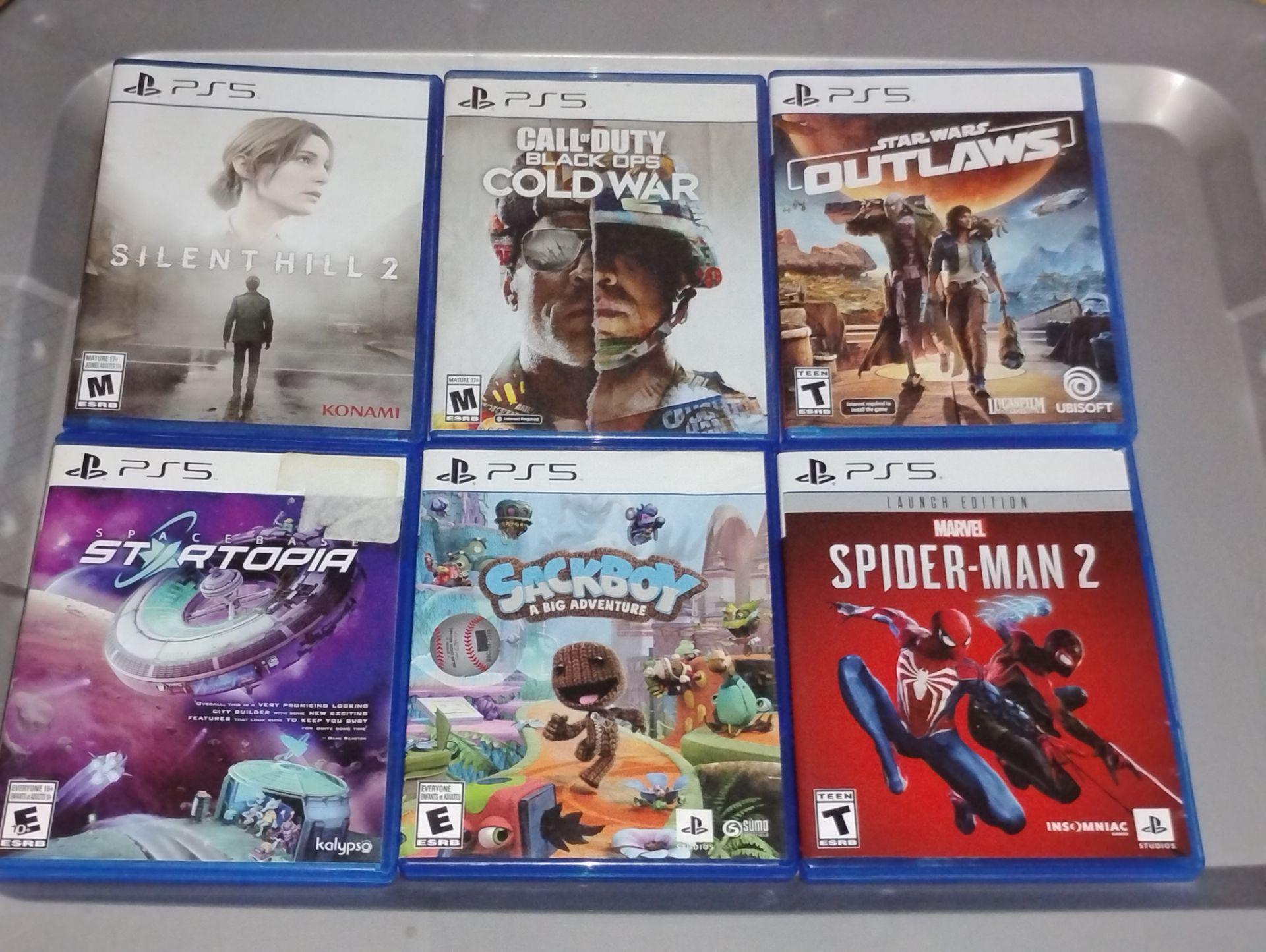 PlayStation 5 video games tested